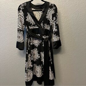 INC International Concepts Dress Nordstrom Kimono inspired V Neck small